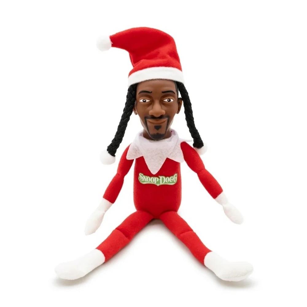 Snoop on The Stoop Volume 3 Snoop Dogg 12” Christmas Red Plush Figurine